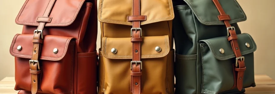 Sacs à dos vegan vintage